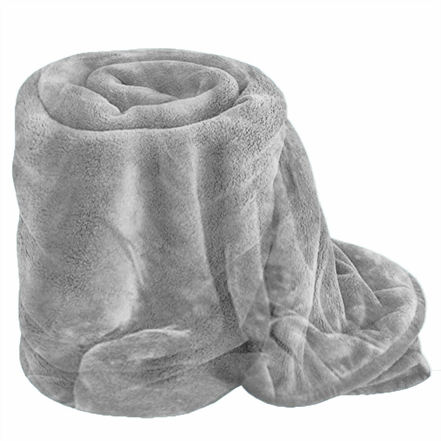 Large Luxury Cozy Winter Faux Fur Throw Sofa Bed Mink Soft Warm Fleece Blanket