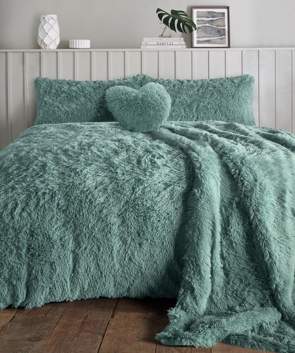 Cuddles Alaska Teddy Bear Fleece Duvet Cover