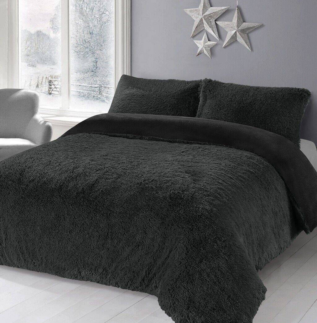 Cuddles Alaska Teddy Bear Fleece Duvet Cover