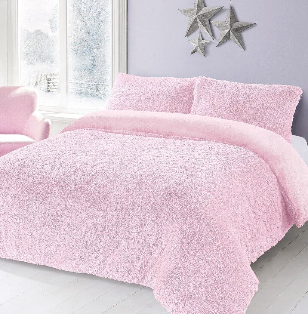 Cuddles Alaska Teddy Bear Fleece Duvet Cover