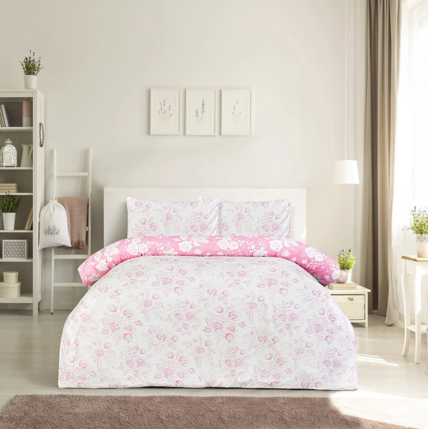 Printed Duvet Quilt Cover Set Polycotton Modern Bedding Cool Summer Bed Set