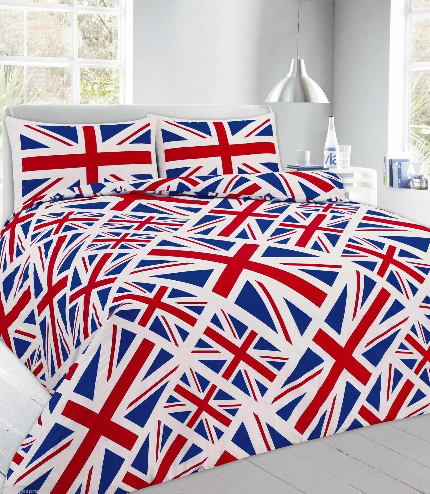 Union Jack Duvet Cover Printed Quilt Cover Bedding Set Pillow Case All Sizes