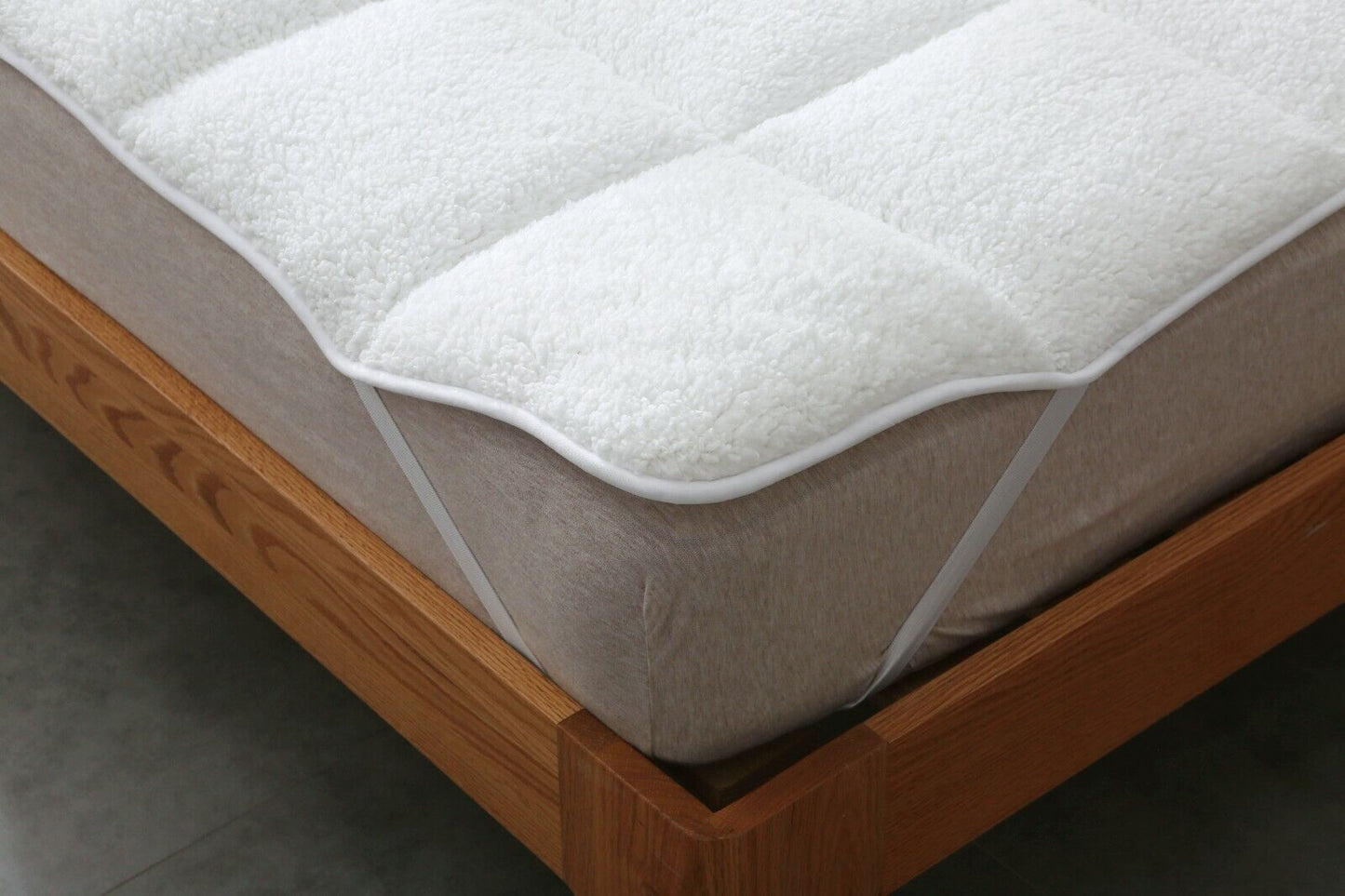 Sherpa Teddy Mattress Topper Protector