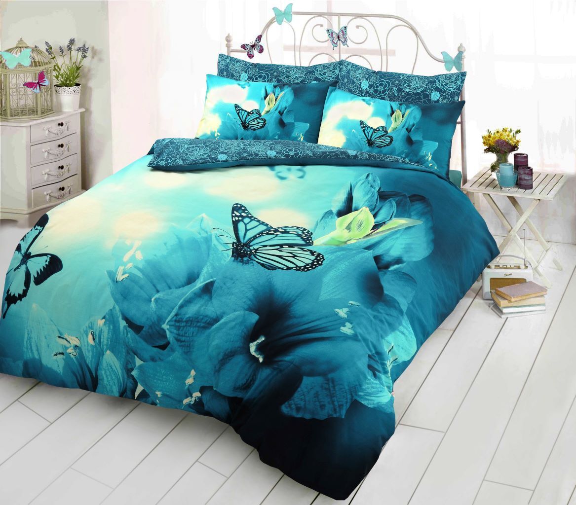 New 3D Animal Print Duvet Cover Set Bedding Sheet Pillowcase Single Double King